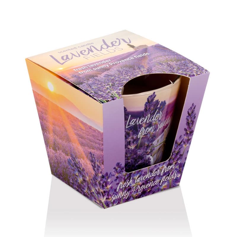 Ароматна свещ в чаша Lavender Fields 115г