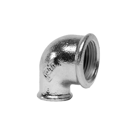 Поцинковано коляно Gebo 1" х 1/2" 