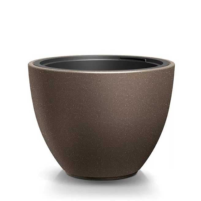 Саксия Heos Eco Wood 4625W 47х47х36см кафе