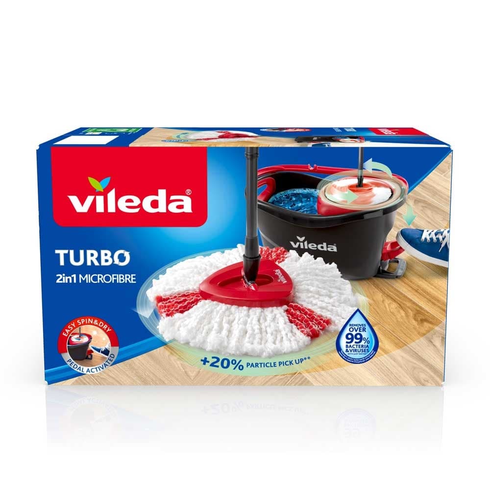 Комплект за почистване Vileda Easy Wring Turbo 2 в 1