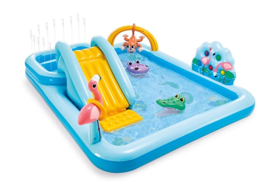 Надуваем център за игра Intex 57161NP Jungle Adventure 244x198x71см