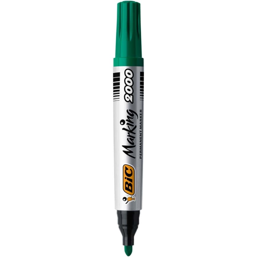 Перманентен маркер BIC зелен