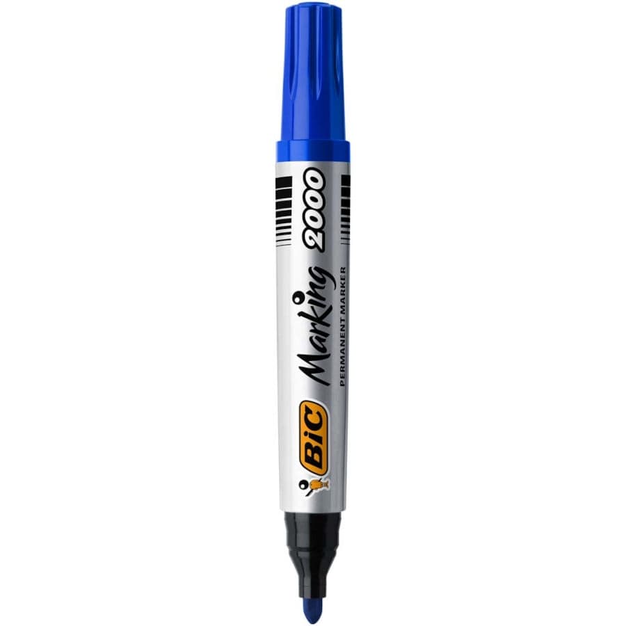 Перманентен маркер BIC син