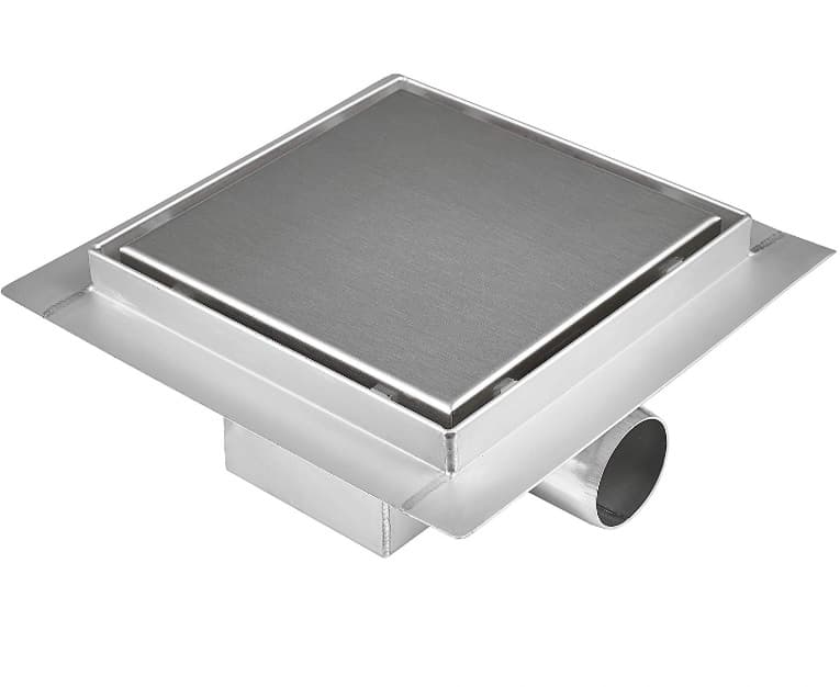 Точков неръждаем сифон Cascada Duo 150x150мм ø40/50мм 