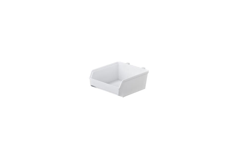 Пластмасова кутия за окачване Dolle Workshop 90x90x40мм бяла 