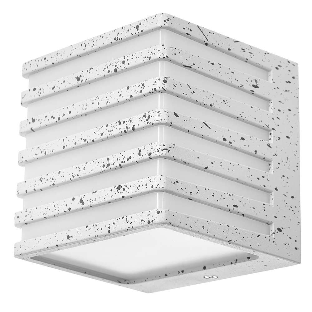 Фасаден LED аплик EL 2964/1W WH 12W 4000К IP44 бял