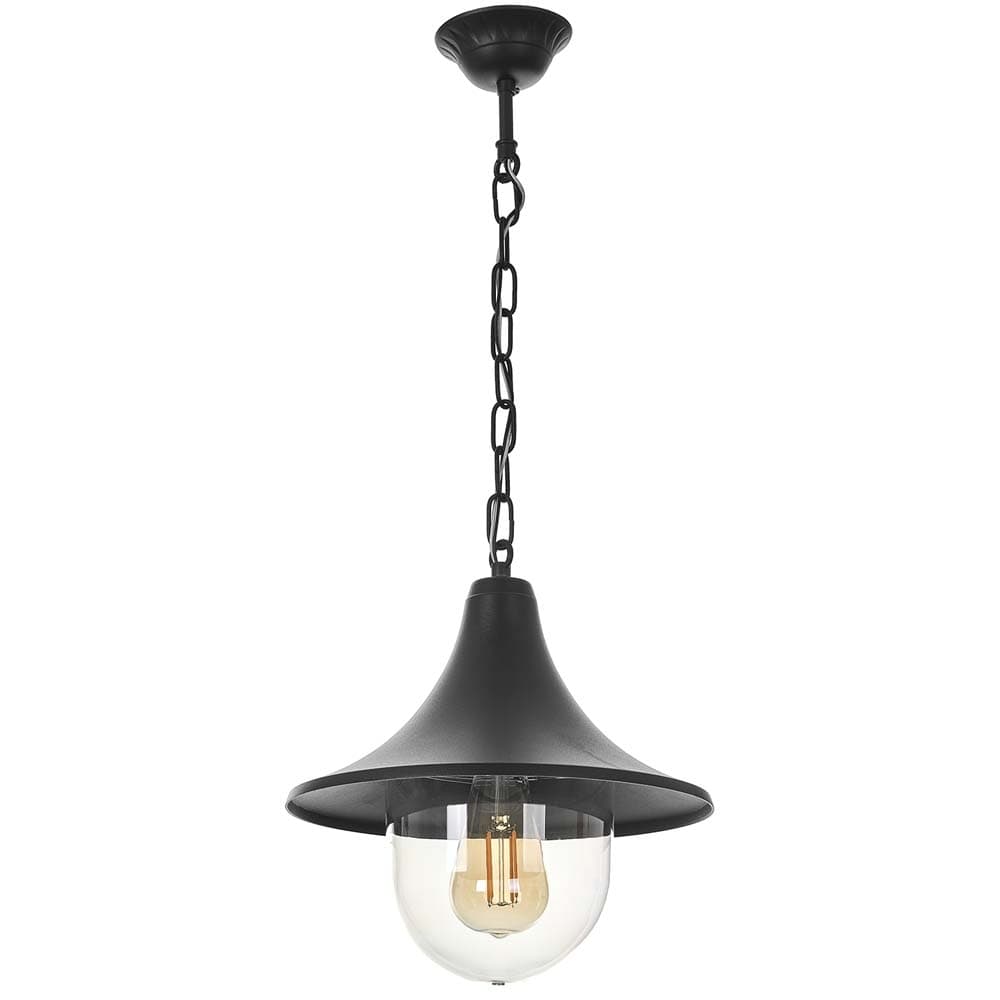 Градински пендел EL 2976/1P SBK IP44 черен