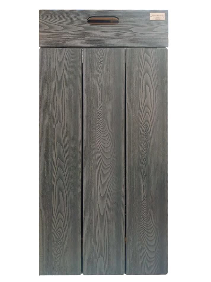 Декинг WPC Bergdeck S140 / 220х14х2,5см сив 