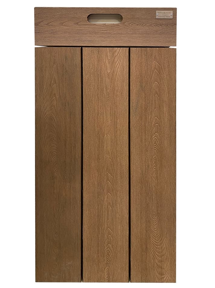 Декинг WPC Bergdeck S140 / 220х14х2,5см тъмен тик