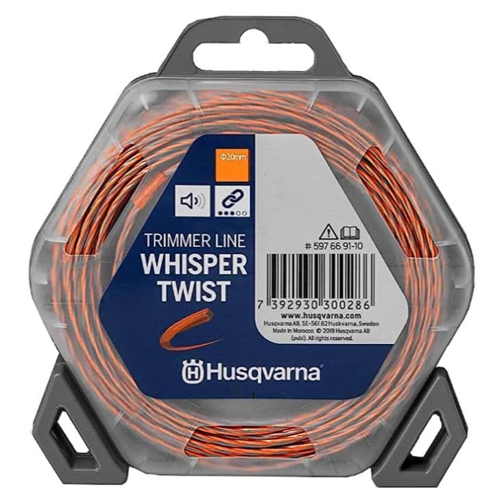 Тримерна корда Husqvarna Whisper Twist ø2 мм x 15 м