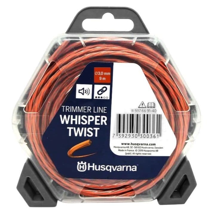 Тримерна корда Husqvarna Whisper Twist 3мм х 9м