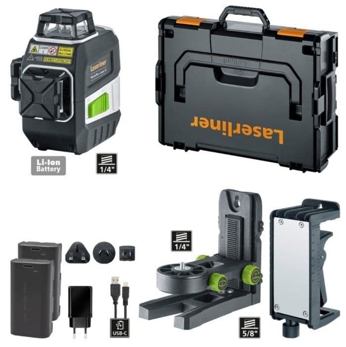 Линеен лазер Laserliner MasterPlane-Laser 3G Pro 0,2мм/м