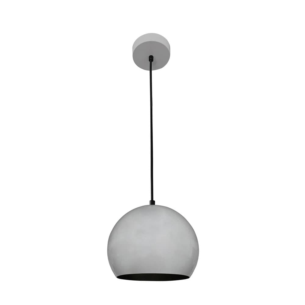 Осветително тяло Ziel Lighting Sphere 1 сиво GU10 / 1х25W