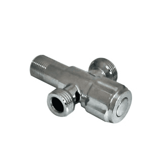 Двоен керамичен кран 1/2'' x 1/2'' + 3/4''
