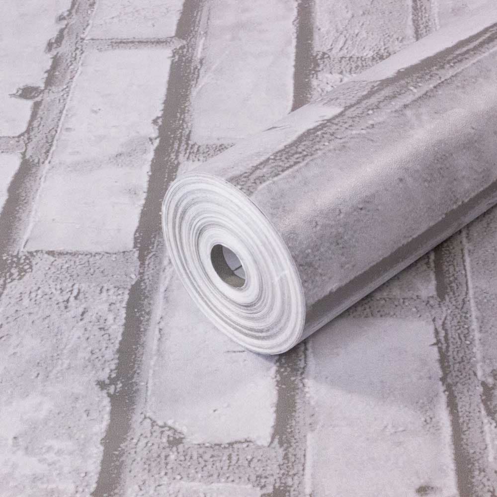 Самозалепващо фолио Venilia Brick White 90см