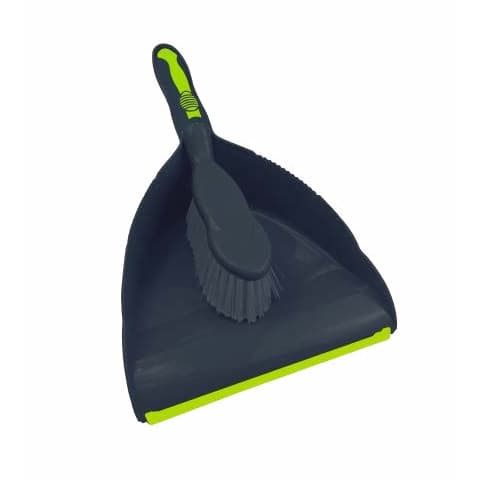 Лопатка с четка за маса Ziel Home Living сиви 34,5х22х9,5см
