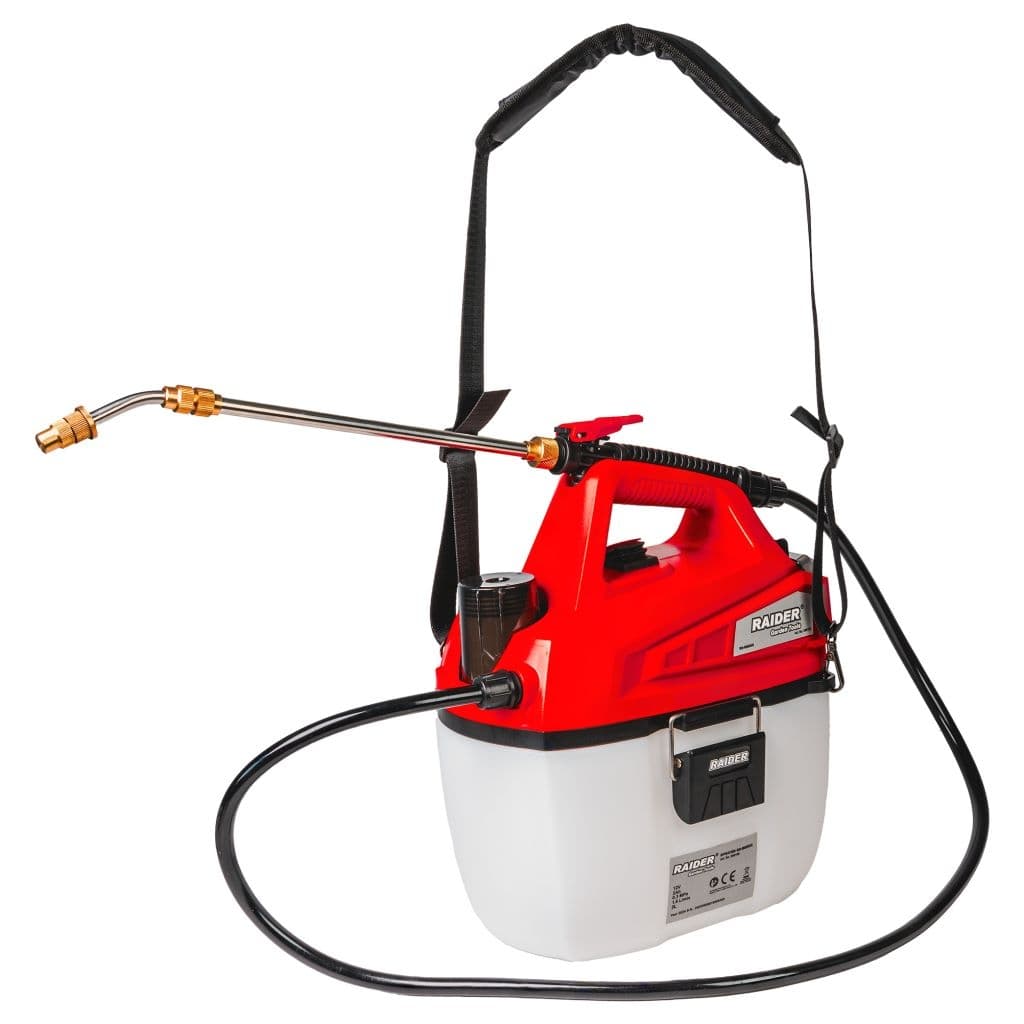 Акумулаторна пръскачка Raider RD-BMD05 Li-ion 12V 5л с батерия и зарядно