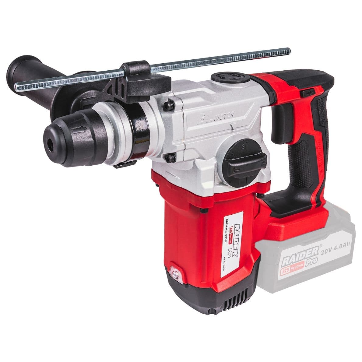 Акумулаторен перфоратор Raider Solo R20 RDP-RH20 SDS-plus 2,2J без батерия и зарядно