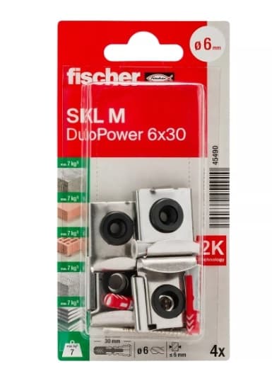 Комплект държачи за огледало Fischer SKL M K SB 45490 4 броя