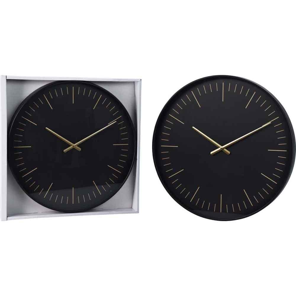Стенен часовник Black Gold 50х4см