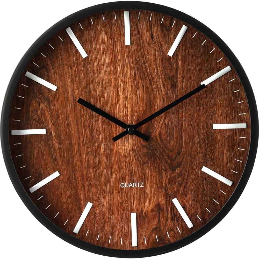 Стенен часовник Wood 30см