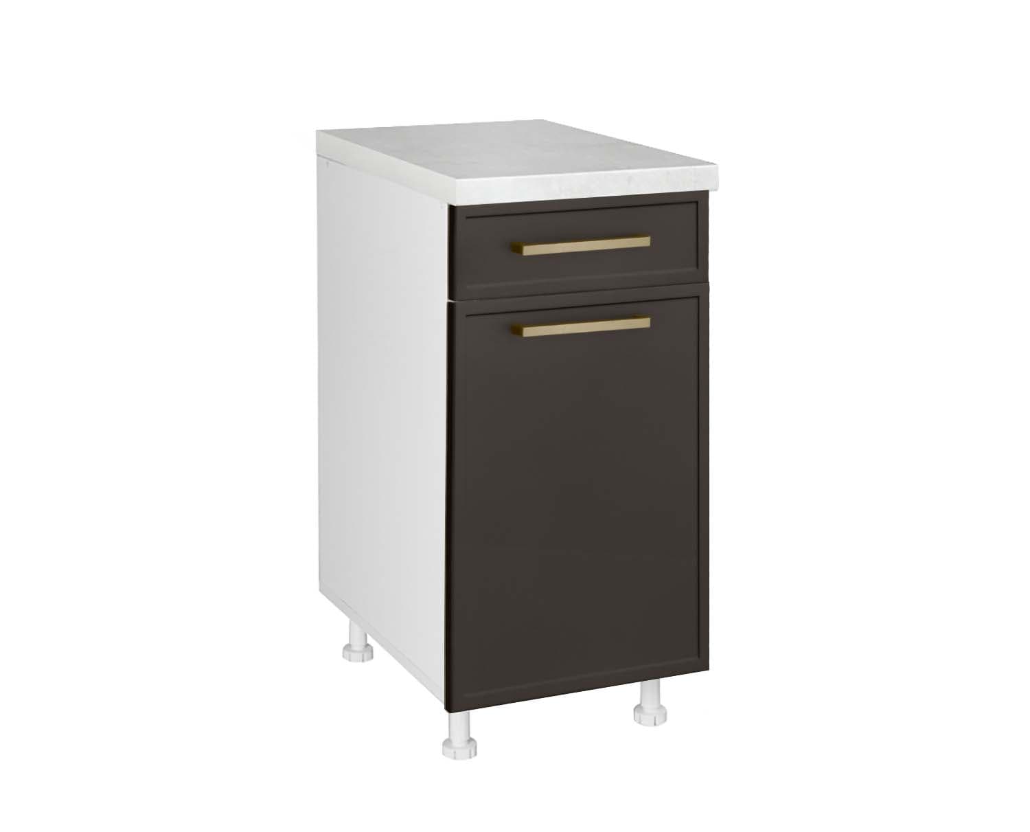 Долен шкаф за фурна Matis D 60 R Alba тъмносив
