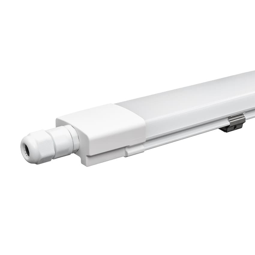 LED slim линейно тяло UltraLux IK08 18W 4000K IP65 0.6м