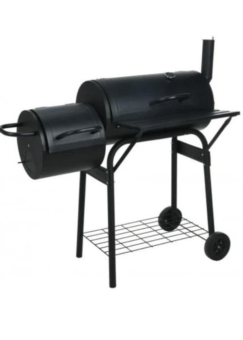 Барбекю на въглища с опушващa функция Ziel Grill CG015-S Smoker 115x53x114 см