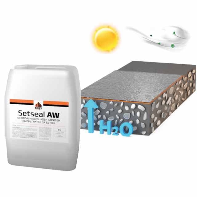 Импрегнатор за шлайфан бетон DCP Setseal АW 20л
