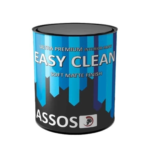 Ултра миеща се интериорна боя Assos Easy Clean 1л бяла