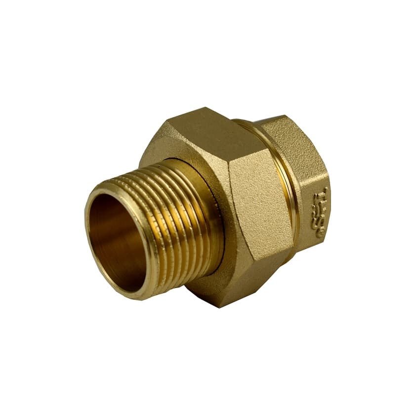 Месингов прав радиаторен холендър THS Thermostyle 3/4''