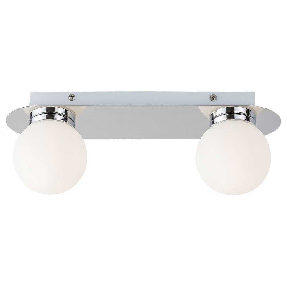 Осветително тяло за баня Rabalux Becca 2хG9 хром / бяло IP44