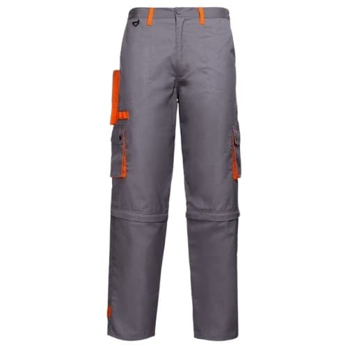 Работен панталон Stenso Cargo DM 2in1 Trousers сив/оранжев / размер 56