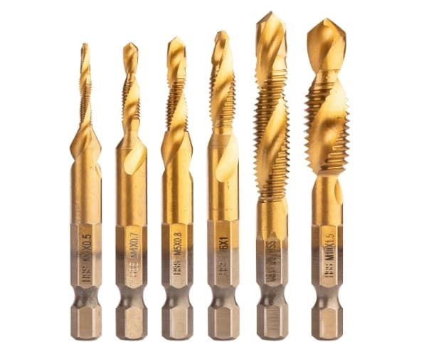 Комплект NEO Tools HSS TiN свредла метчици М3-М10 6 броя