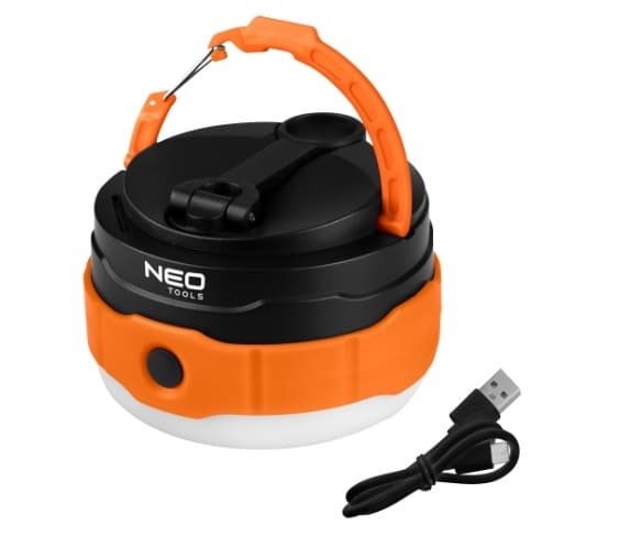 Къмпинг фенер с динамо NEO Tools 89 x 57,7мм