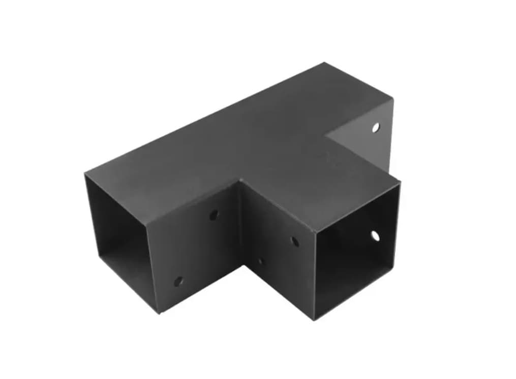 Конектор за пергола 100x100 T  GPT 100 черен 102х206х306мм