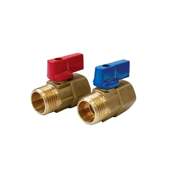 Мини сферичен кран 1/2" ЖМ