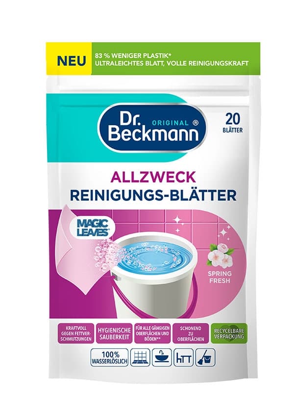 Препарат за под на ленти Dr.Beckmann Пролетна свежест 20 броя