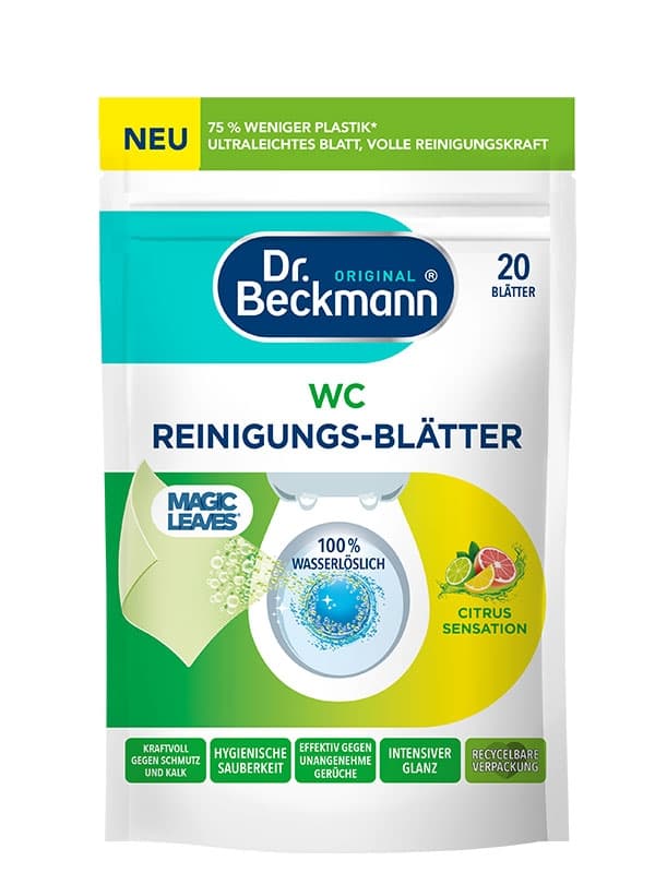 Препарат за тоалетна на ленти Dr.Beckmann Цитрус 20 броя