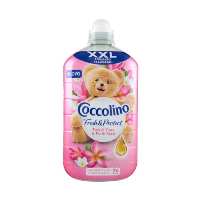 Омекотител Coccolino Frutti Rossi концентрат 1,75л / 76 пранета