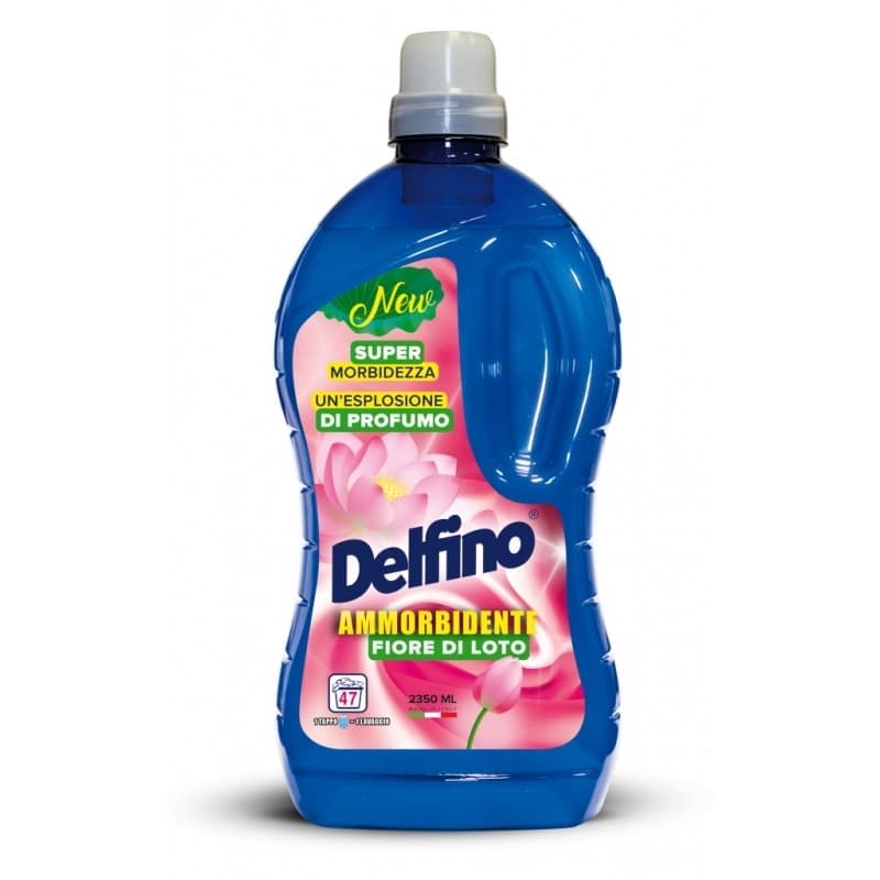 Омекотител Delfino Fiore di loto 2,350л 47 пранета