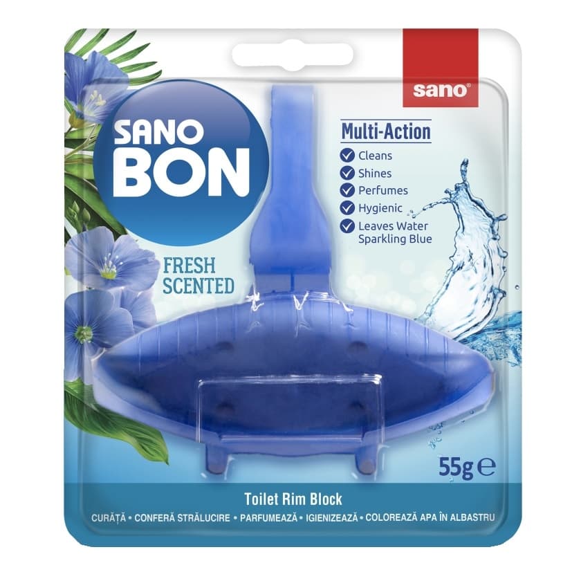 Блокче за тоалетна Sano Fresh 5в1 Класик