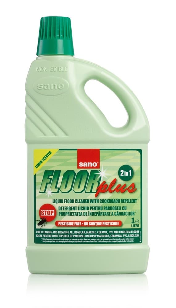Препарат за почистване на под Sano Floor plus против хлебарки 1л