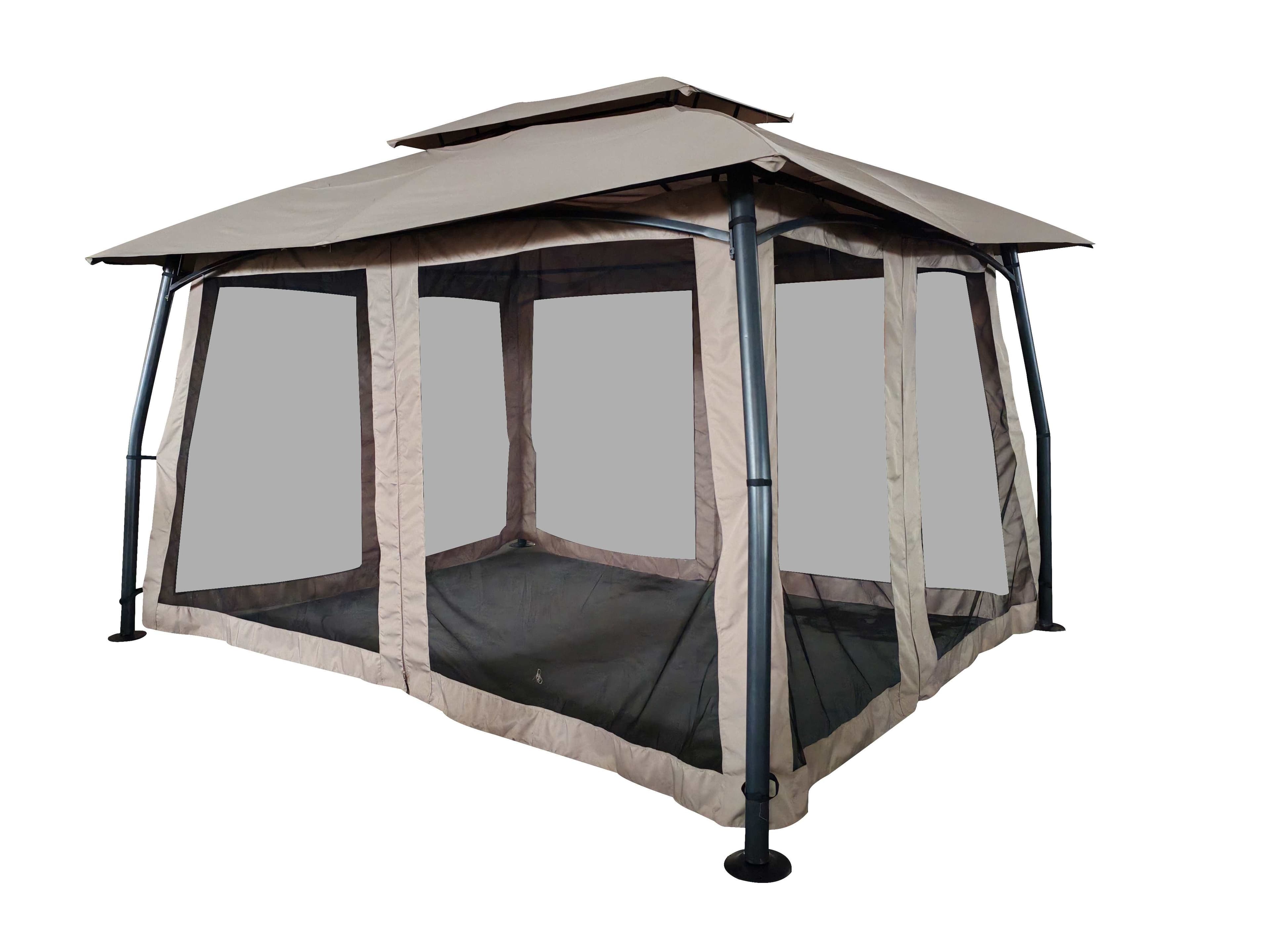 Градински павилион с 4 страници My Garden WR-FC006 шампанско 3x4м