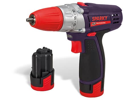 Акумулаторен винтоверт Sparky 10.8V 1.5Ah без зарядно устройство