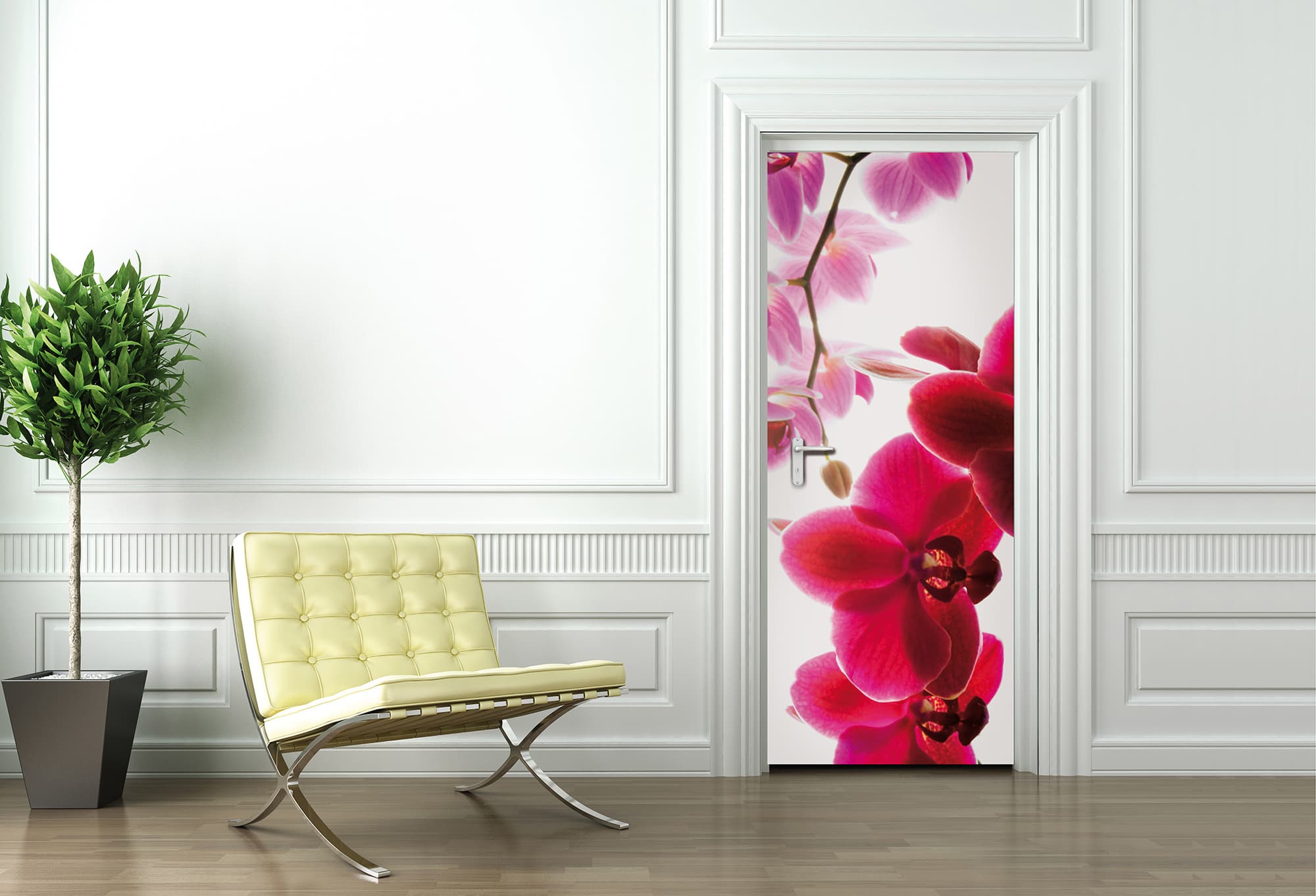 Фототапет orchid-d-001, 3 части на хартиена основа-95/210