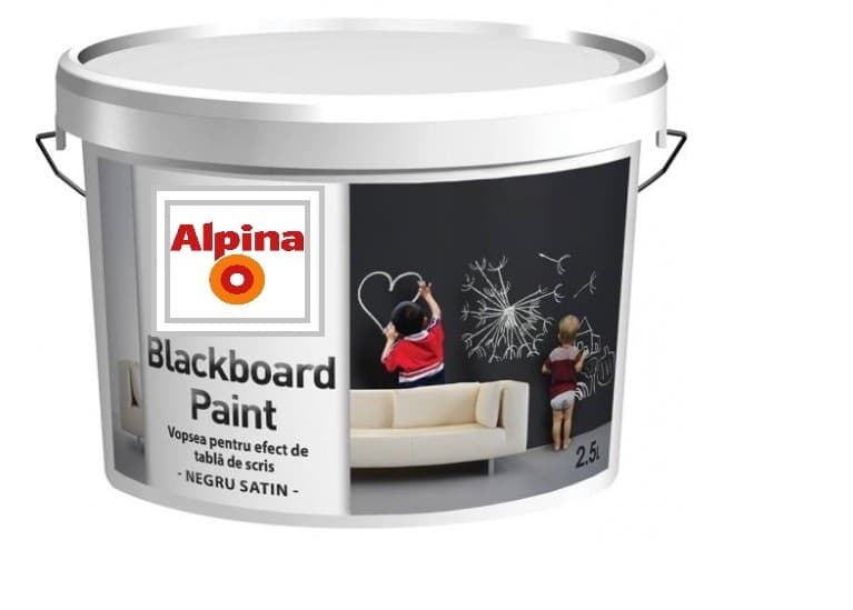 Боя за ученическа дъска Alpina Blackboard Paint 2,5л 