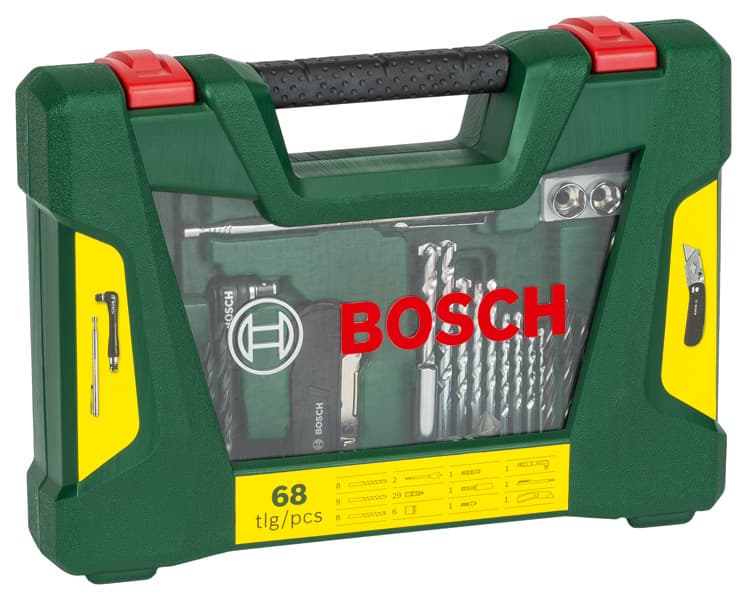 Комплект консумативи Bosch V-Line ø2-10мм 68 части