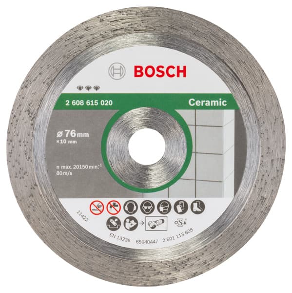 Диамантен диск Bosch Best Ceramic 76х10х1