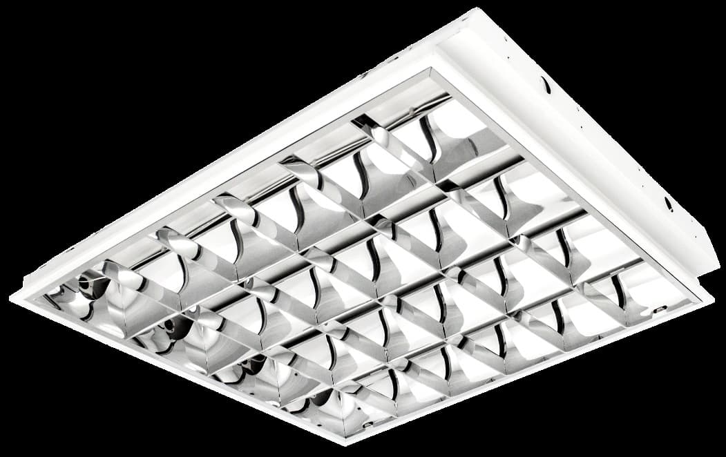 Oсветително тяло за LED пури T8 30x60см / 2 броя x 60см